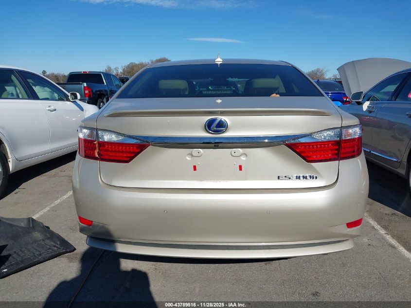 2013 Lexus Es 300H VIN: JTHBW1GG0D2037431 Lot: 43789516