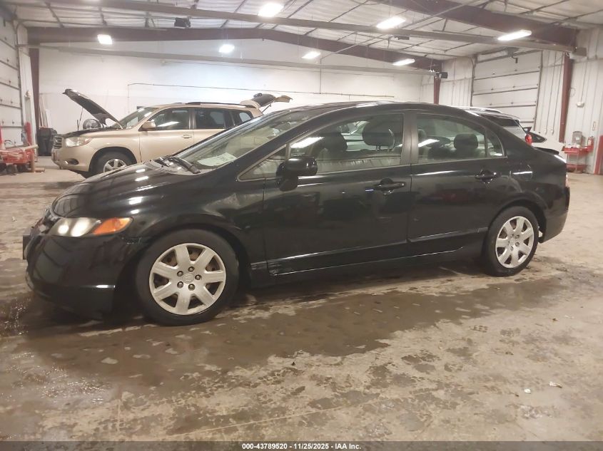 2007 Honda Civic Lx VIN: 1HGFA16517L129083 Lot: 43789520