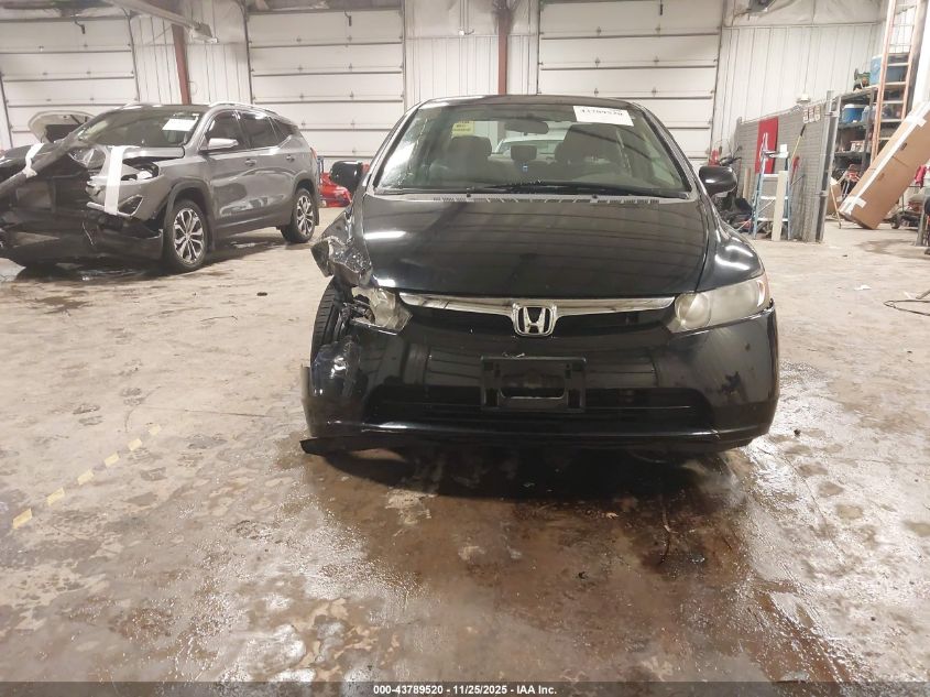 2007 Honda Civic Lx VIN: 1HGFA16517L129083 Lot: 43789520