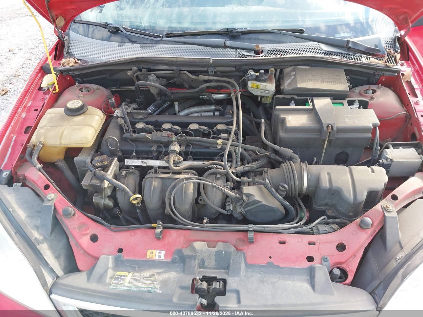 2007 Ford Focus S/Se/Ses VIN: 1FAHP34N07W360274 Lot: 43789532