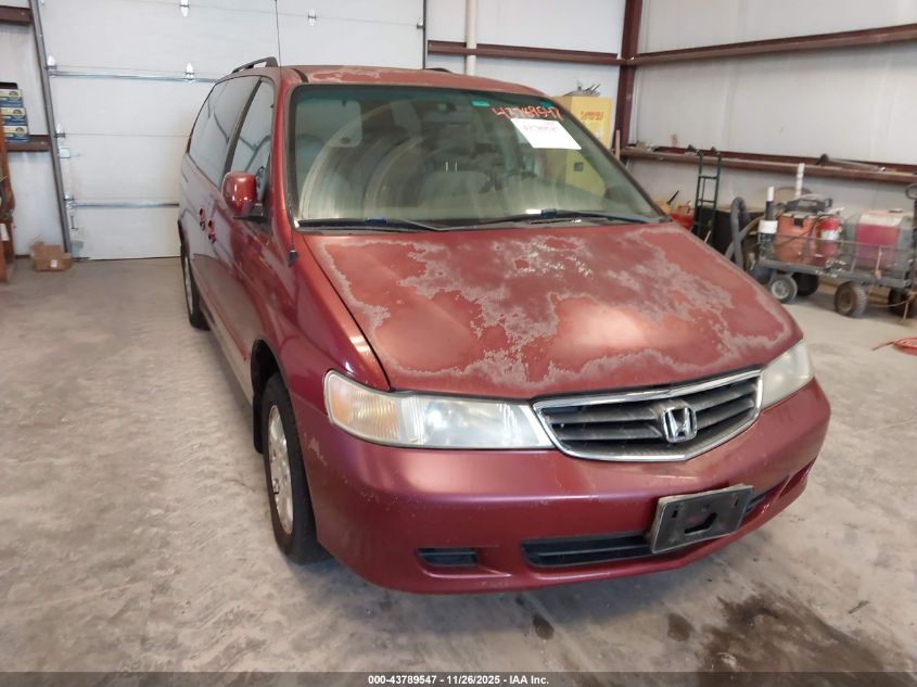2004 Honda Odyssey Ex-L VIN: 5FNRL18084B015197 Lot: 43789547