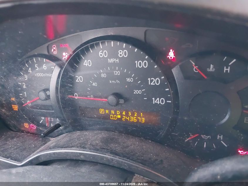 2007 Nissan Titan Se VIN: 1N6AA07AX7N226962 Lot: 43789557