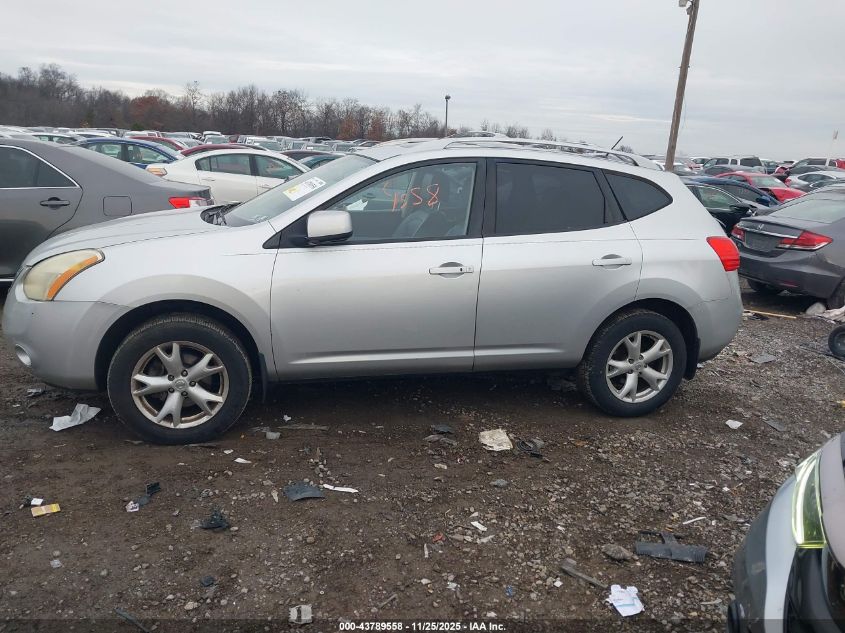 2008 Nissan Rogue Sl VIN: JN8AS58V28W116180 Lot: 43789558