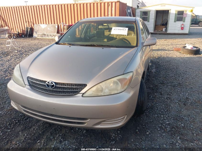 2003 Toyota Camry Le VIN: 4T1BE32K43U649349 Lot: 43789563