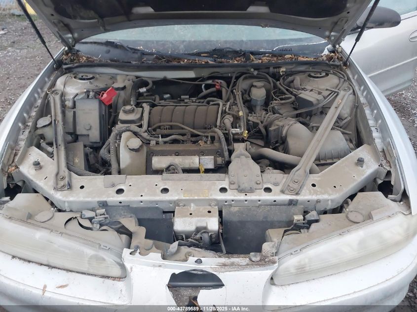 2001 Oldsmobile Intrigue Gx VIN: 1G3WH52HX1F119403 Lot: 43789589