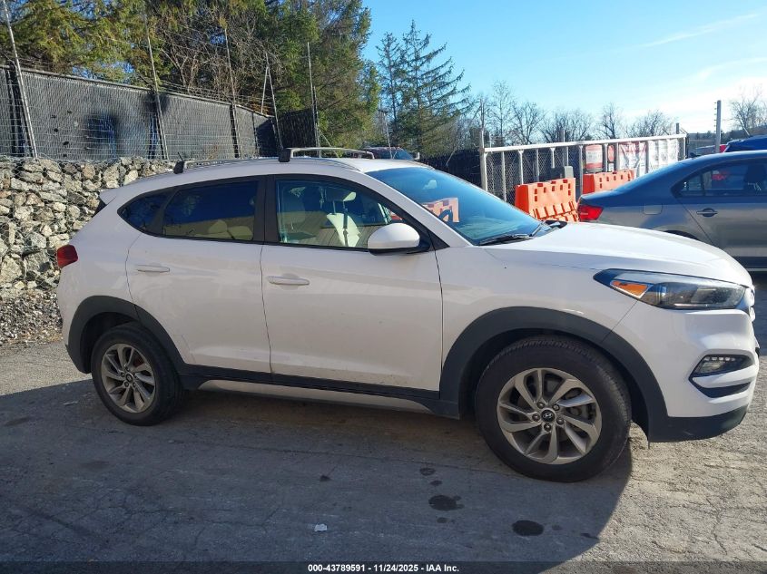 2017 Hyundai Tucson Se VIN: KM8J3CA44HU343263 Lot: 43789591
