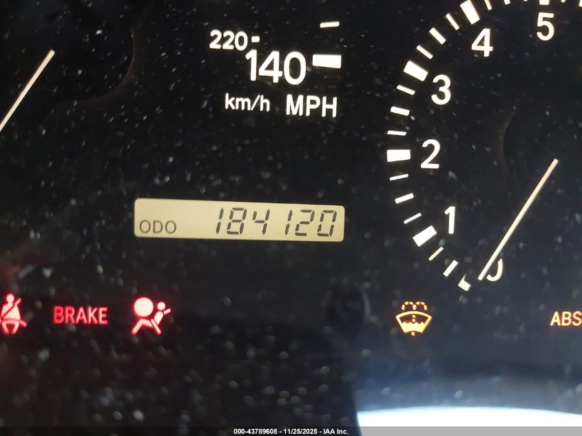 2002 Lexus Rx 300 VIN: JTJGF10U120147322 Lot: 43789608