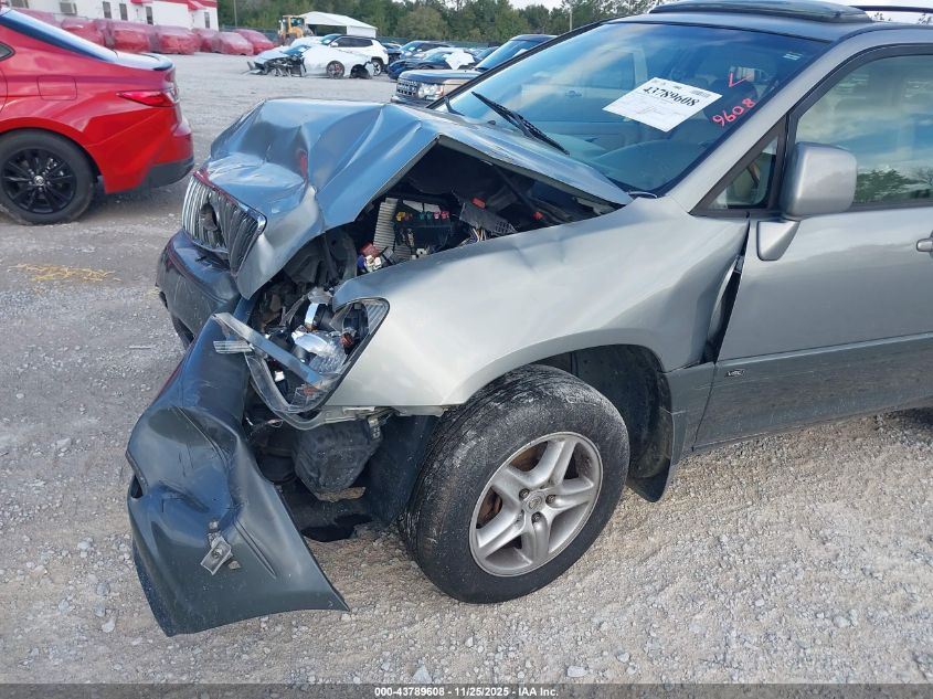 2002 Lexus Rx 300 VIN: JTJGF10U120147322 Lot: 43789608