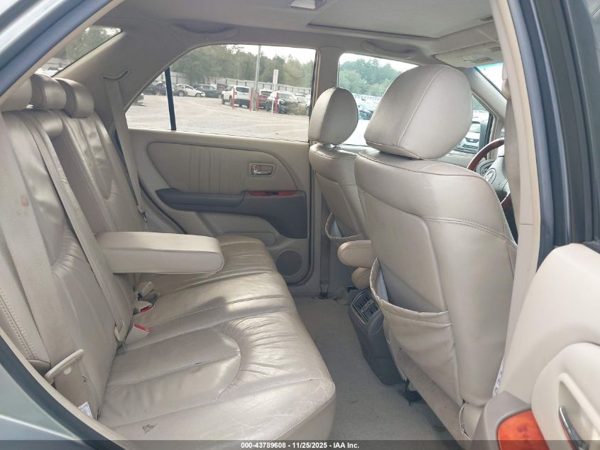 2002 Lexus Rx 300 VIN: JTJGF10U120147322 Lot: 43789608