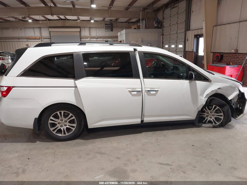 2011 Honda Odyssey Ex-L VIN: 5FNRL5H61BB041763 Lot: 43789656