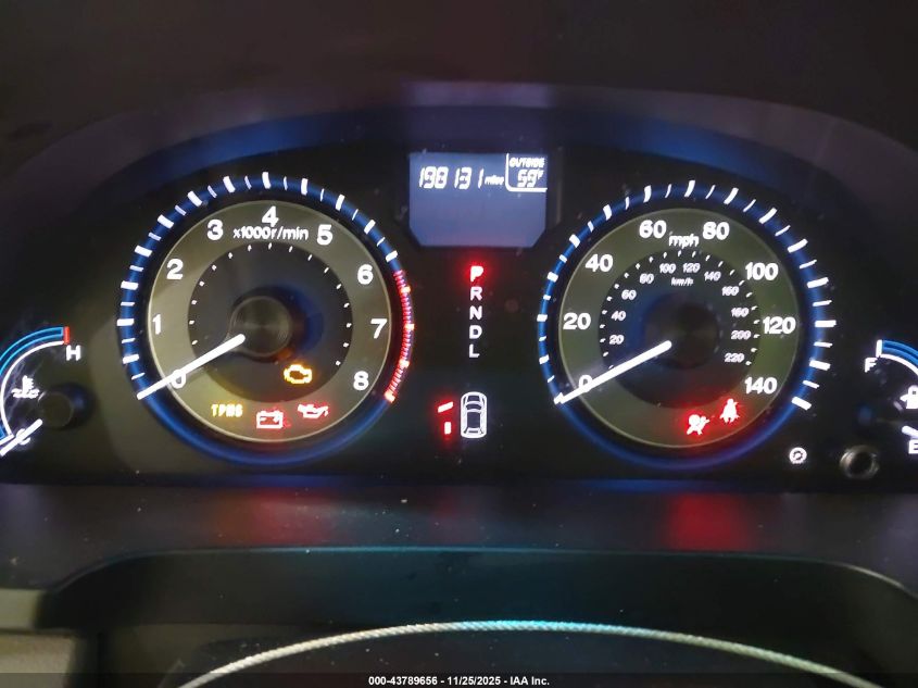 2011 Honda Odyssey Ex-L VIN: 5FNRL5H61BB041763 Lot: 43789656