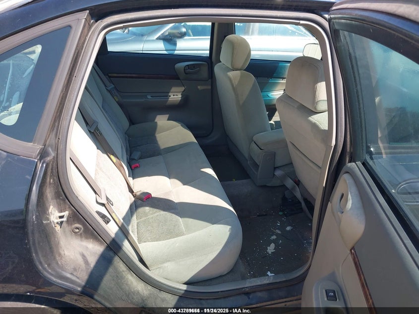 2005 Chevrolet Impala VIN: 2G1WF52E759275529 Lot: 43789666