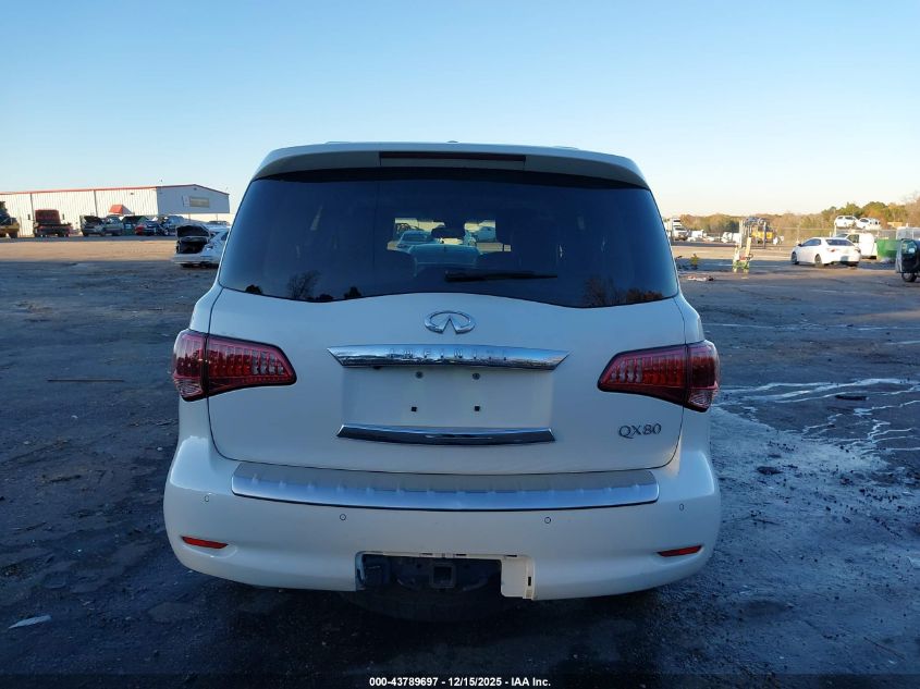 2016 Infiniti Qx80 VIN: JN8AZ2NE6G9125590 Lot: 43789697
