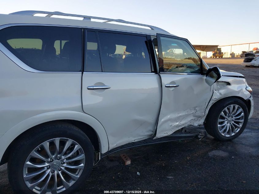 2016 Infiniti Qx80 VIN: JN8AZ2NE6G9125590 Lot: 43789697