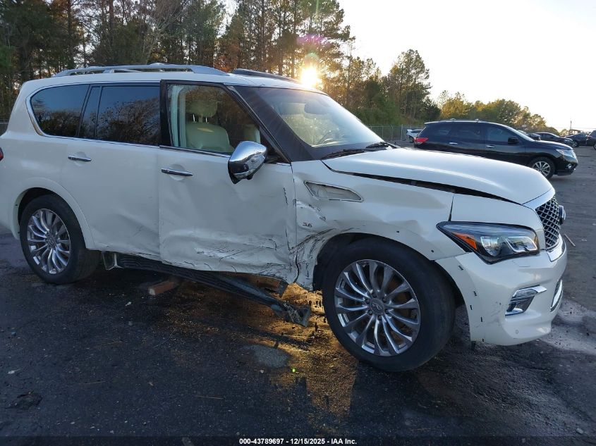 2016 Infiniti Qx80 VIN: JN8AZ2NE6G9125590 Lot: 43789697