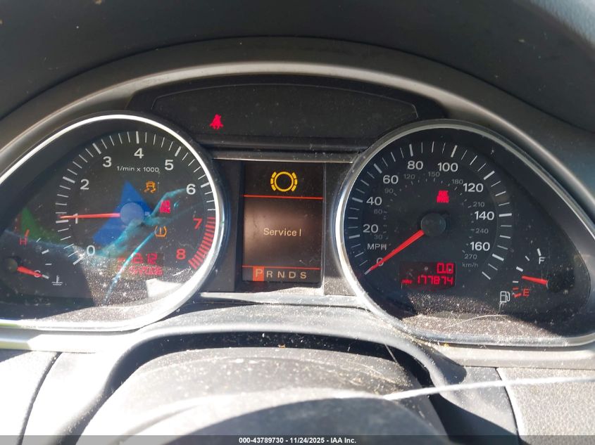 2007 Audi Q7 4.2 VIN: WA1AV74L97D028878 Lot: 43789730