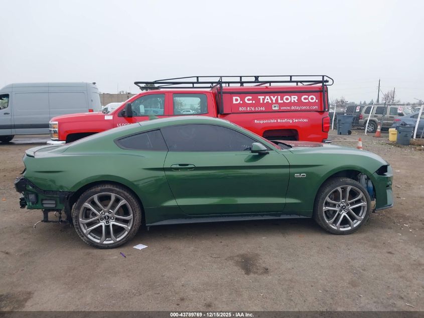 2022 Ford Mustang Gt Premium Fastback VIN: 1FA6P8CF2N5130060 Lot: 43789769