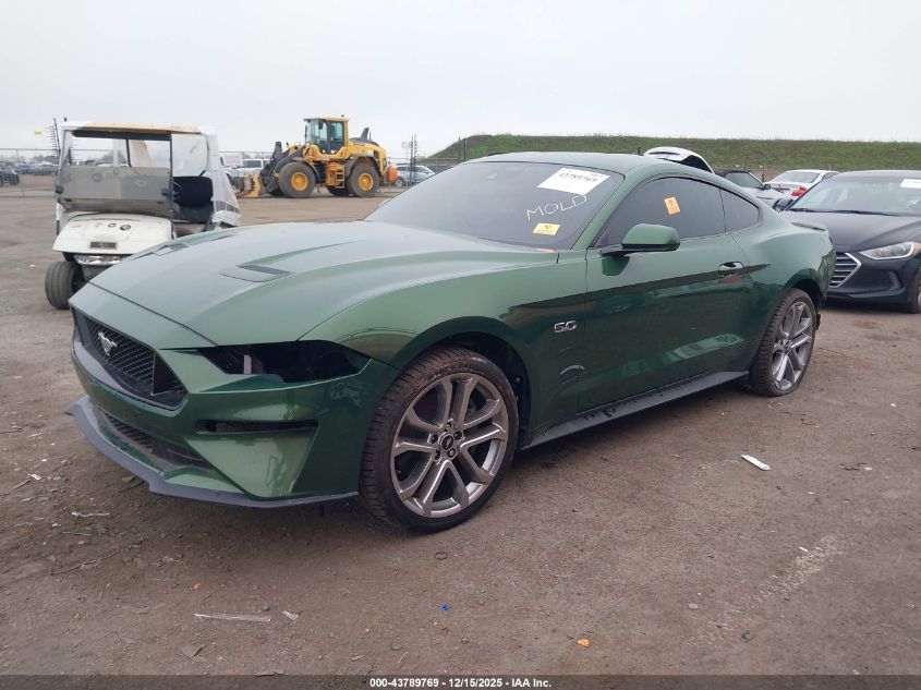 2022 Ford Mustang Gt Premium Fastback VIN: 1FA6P8CF2N5130060 Lot: 43789769