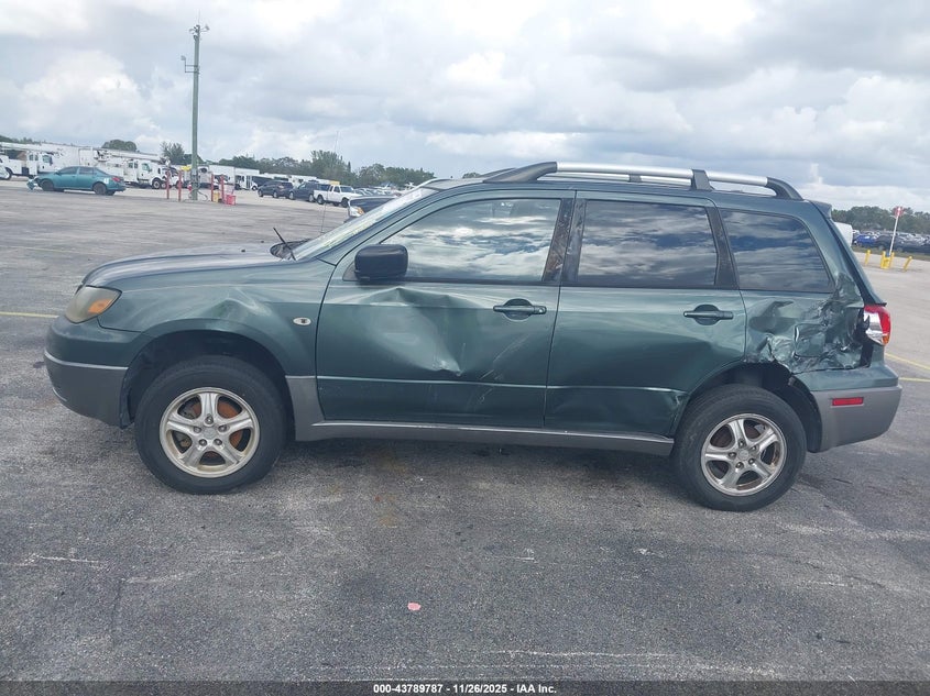 2004 Mitsubishi Outlander Ls VIN: JA4LX31F14U053439 Lot: 43789787
