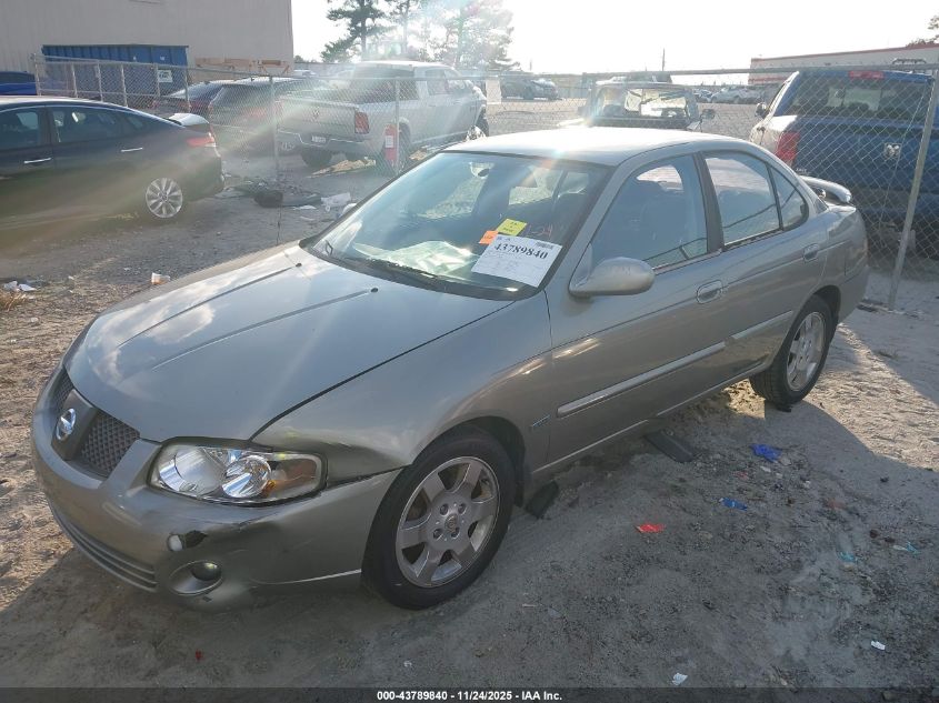 2006 Nissan Sentra 1.8S VIN: 3N1CB51D46L618538 Lot: 43789840