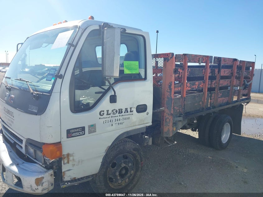 2000 GMC W4500 W45042 VIN: J8DC4B14XY7005884 Lot: 43789847