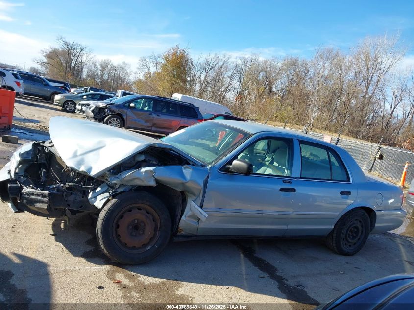 2005 Ford Crown Victoria Standard VIN: 2FAFP73W15X137865 Lot: 43789849