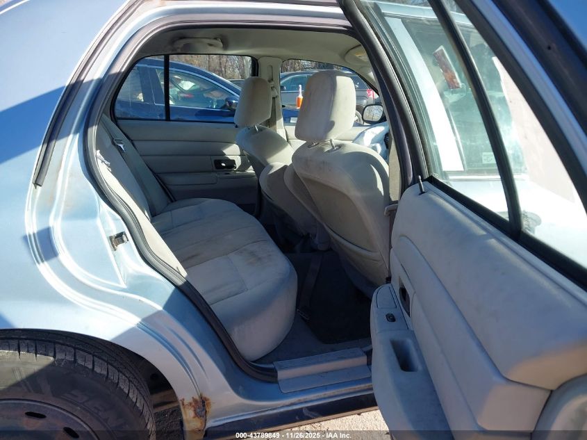 2005 Ford Crown Victoria Standard VIN: 2FAFP73W15X137865 Lot: 43789849