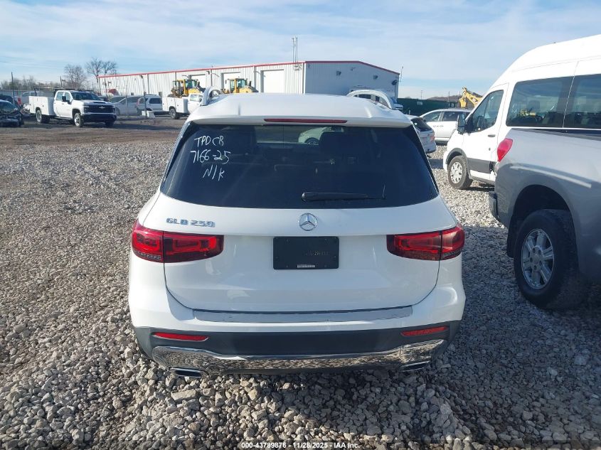 2020 Mercedes-Benz Glb 250 VIN: WDC4M4GB2LW001585 Lot: 43789876