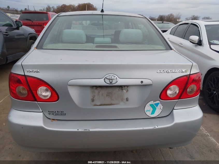 2008 Toyota Corolla Le VIN: 1NXBR32E88Z023731 Lot: 43789921