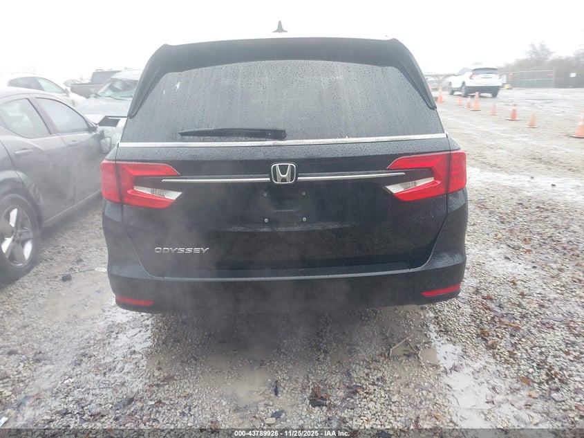 2022 Honda Odyssey Ex-L VIN: 5FNRL6H76NB066337 Lot: 43789926