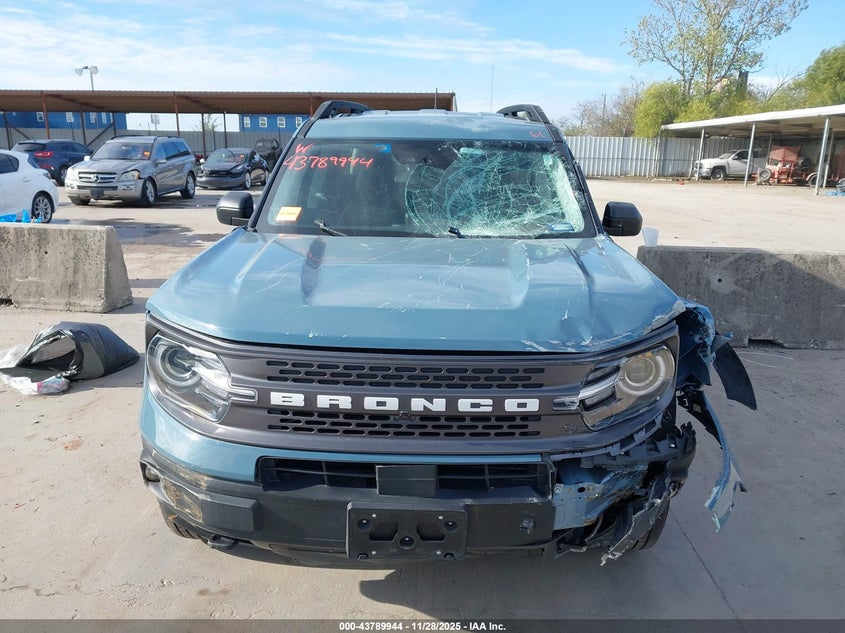 2023 Ford Bronco Sport Badlands VIN: 3FMCR9D90PRE07323 Lot: 43789944