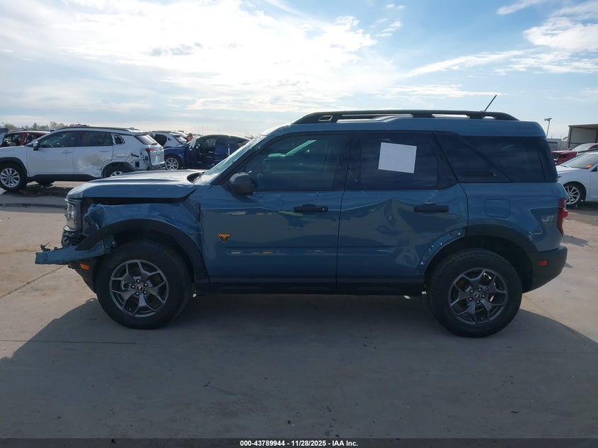 2023 Ford Bronco Sport Badlands VIN: 3FMCR9D90PRE07323 Lot: 43789944