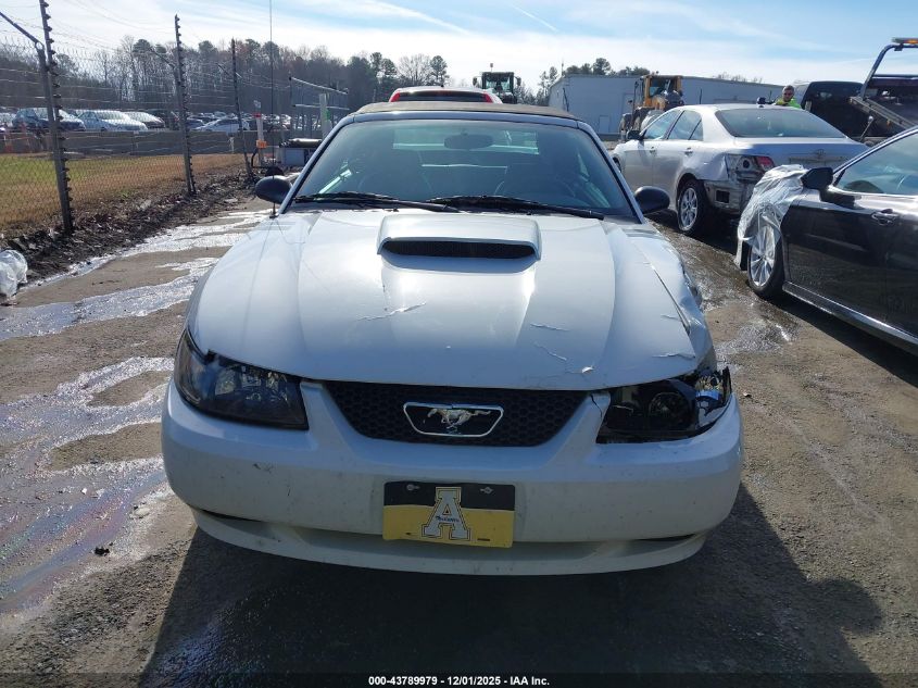 2001 Ford Mustang Gt VIN: 1FAFP45X41F111755 Lot: 43789979