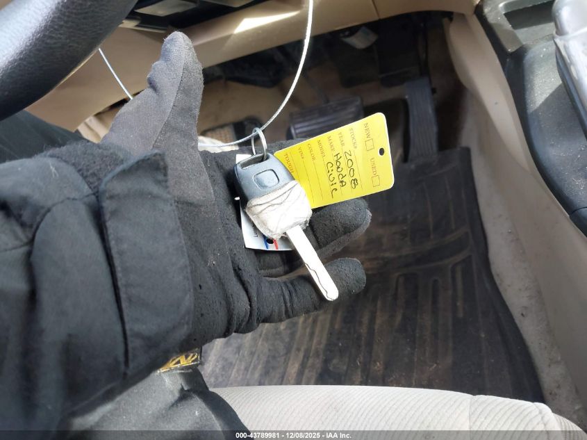 2008 Honda Civic Ex VIN: 1HGFA16868L073511 Lot: 43789981