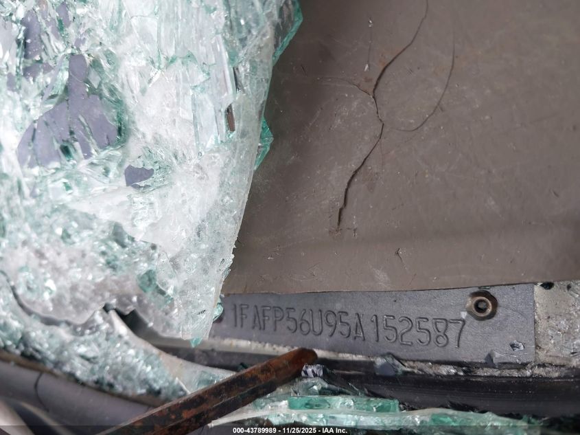 2005 Ford Taurus Sel VIN: 1FAFP56U95A152587 Lot: 43789989