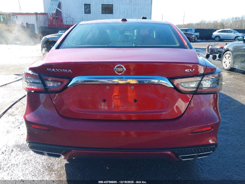 2022 Nissan Maxima Sv Xtronic Cvt VIN: 1N4AA6CV4NC508866 Lot: 43790005