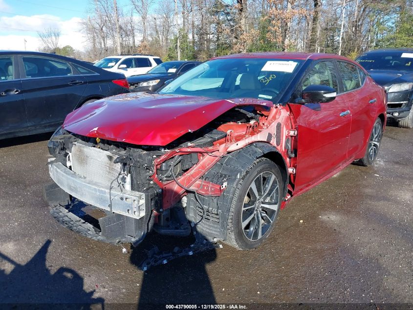 2022 Nissan Maxima Sv Xtronic Cvt VIN: 1N4AA6CV4NC508866 Lot: 43790005