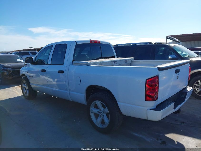 2008 Dodge Ram 1500 Slt VIN: 1D7HA18218S573135 Lot: 43790019