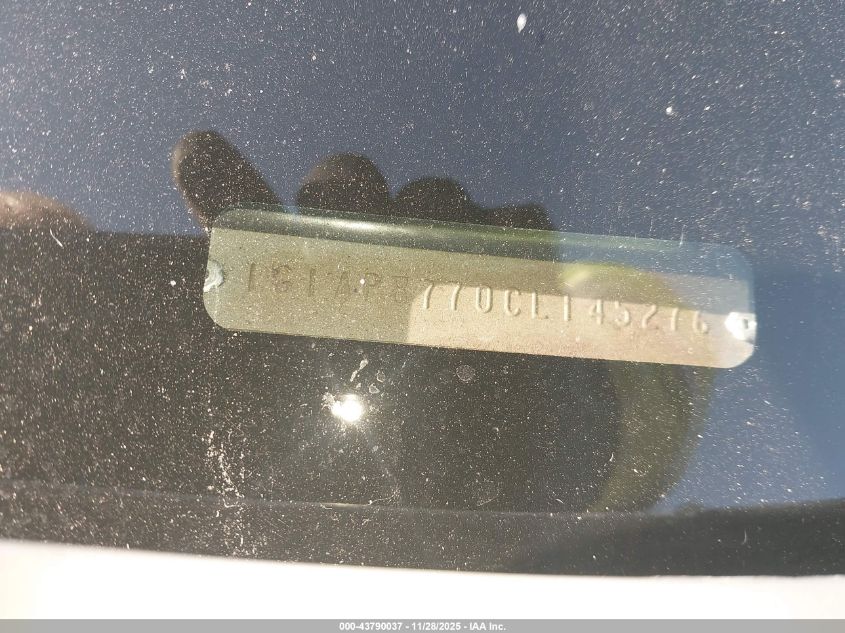 1982 Chevrolet Camaro VIN: 1G1AP8770CL145276 Lot: 43790037