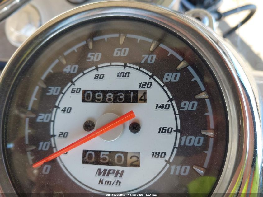 2014 Yamaha Xvs650 VIN: JYAVM01E0EA139739 Lot: 43790046