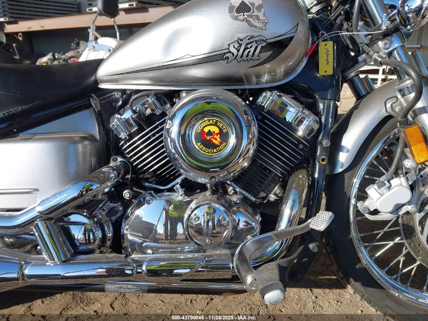 2014 Yamaha Xvs650 VIN: JYAVM01E0EA139739 Lot: 43790046