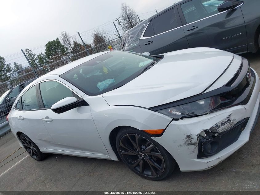2021 Honda Civic Sport VIN: 2HGFC2F85MH548055 Lot: 43790055