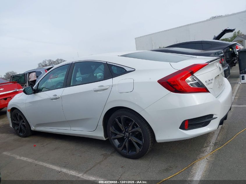 2021 Honda Civic Sport VIN: 2HGFC2F85MH548055 Lot: 43790055