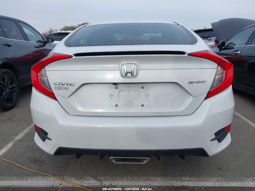 2021 Honda Civic Sport VIN: 2HGFC2F85MH548055 Lot: 43790055