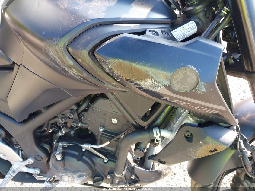 2024 Yamaha Mt-03 VIN: MH3RH20Y2RK013823 Lot: 43790060