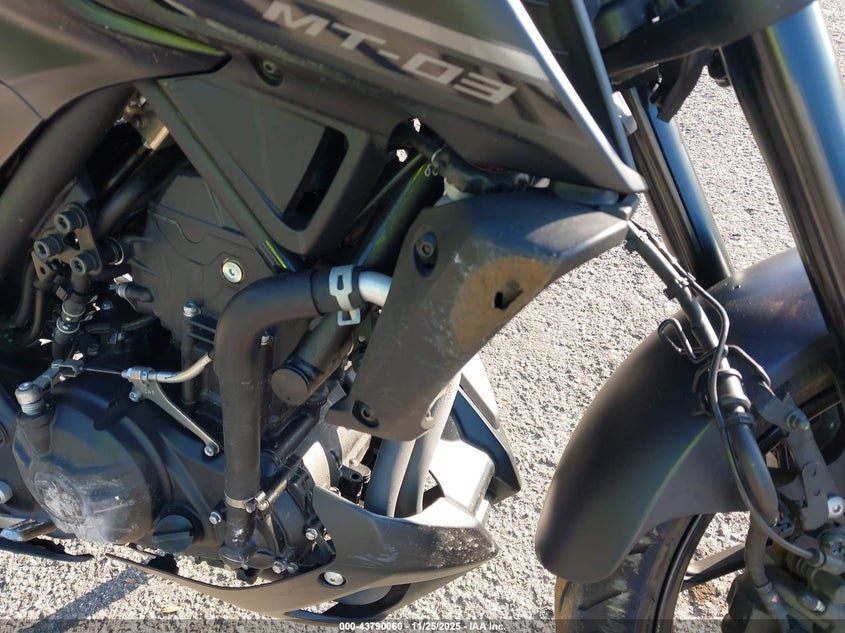 2024 Yamaha Mt-03 VIN: MH3RH20Y2RK013823 Lot: 43790060