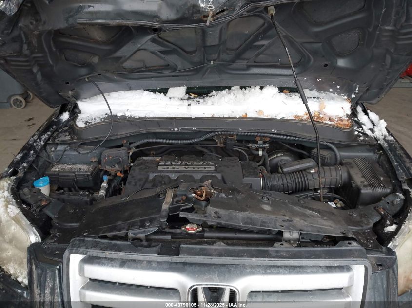 2006 Honda Pilot Ex-L VIN: 2HKYF18546H514453 Lot: 43790105