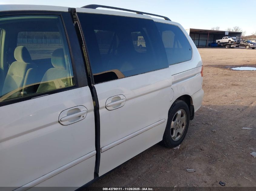 2001 Honda Odyssey Ex VIN: 2HKRL186X1H533930 Lot: 43790111