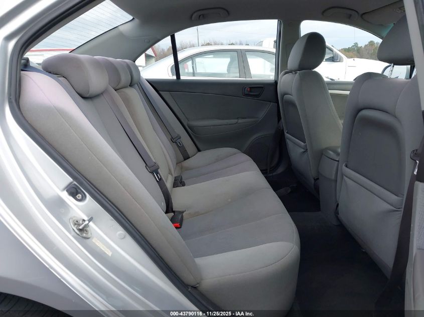 2009 Hyundai Sonata Gls VIN: 5NPET46C59H530275 Lot: 43790116