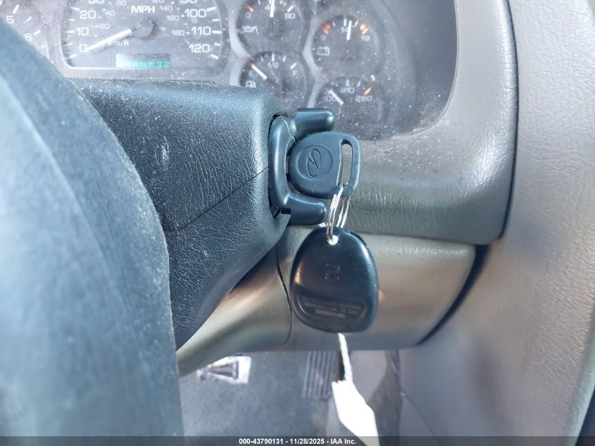 2002 Oldsmobile Bravada VIN: 1GHDS13S622458013 Lot: 43790131